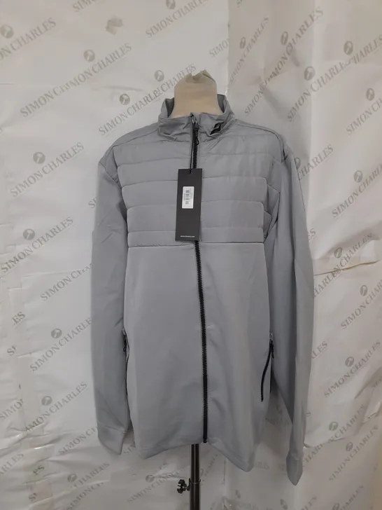 DRUIDS REFLEX JACKET IN GREY AND BLACK SIZE XL