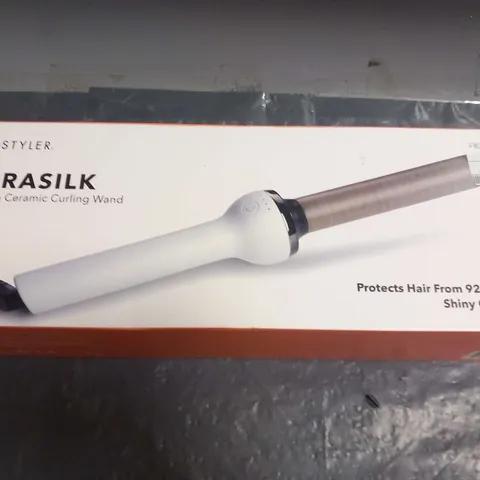 BOXED INSTYLER CERASILK WOVEN CERAMIC CURLING WAND