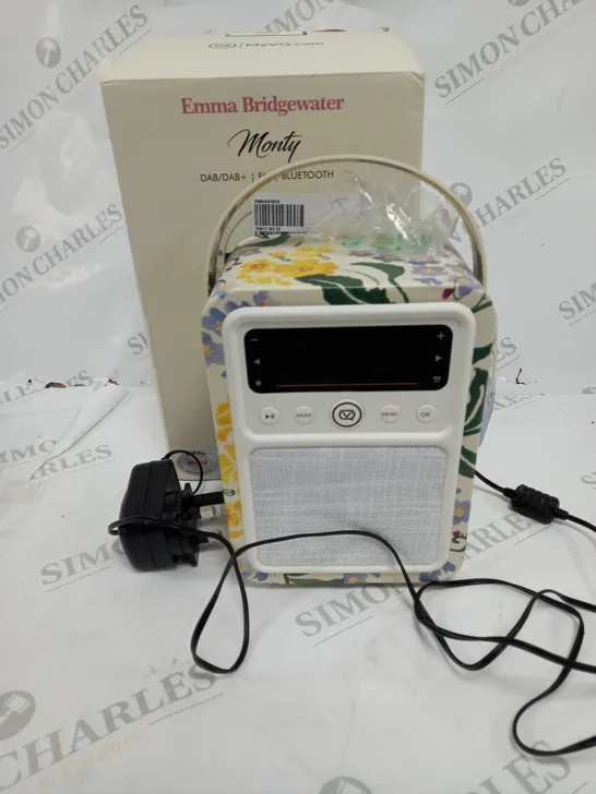 EMMA BRIDGEWATER VQ MONTY PORTABLE DAB+ /FM BLUETOOTH RADIO