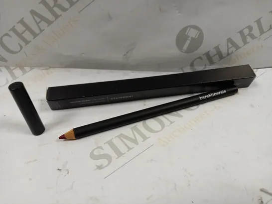 BOX OF APPROXIMATELY 50 BAREMINERALS UNDER OVER LIP LINERS - WIRED 