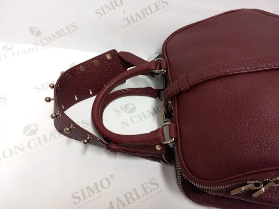 ALEXANDER WANG OX BLOOD BAG STUDDED HANDLE