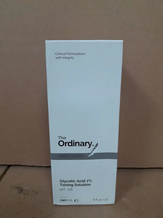 THE ORDINARY GLYCOLIC ACID 7% TONING RESURFACING SOLUTION