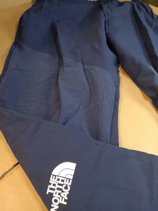 THE NORTH FACE NAVY/LOGO LIGHTWEIGHT TROUSERS - MEDIUM