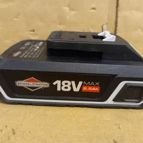 BRIGGS AND STRATTON RECHARGABLE LI-ION 18V BATTERY 