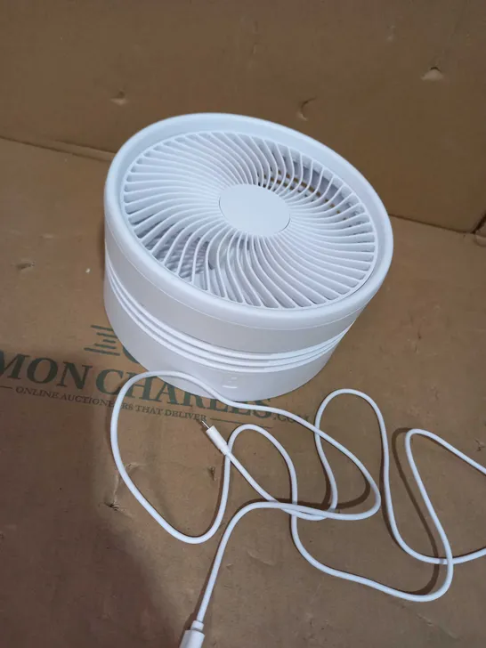 FOLDABLE WHITE FAN