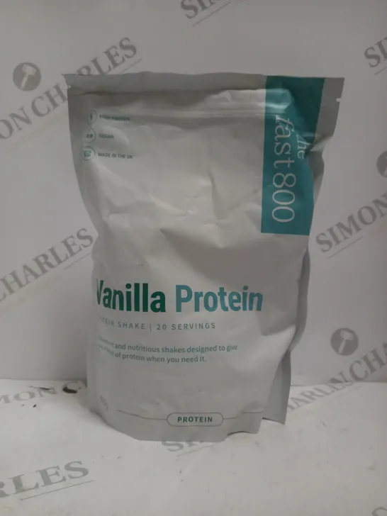 SEALED THE FAST 800 PROTEIN SHAKE - 600G - VANILLA  