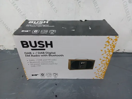 BOXED BUSH DAB+/DAB DIGITAL FM RADIO WITH BLUETOOTH