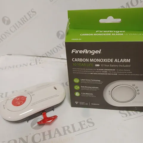 BOXED FIREANGEL CARBON MONOXIDE ALARM 