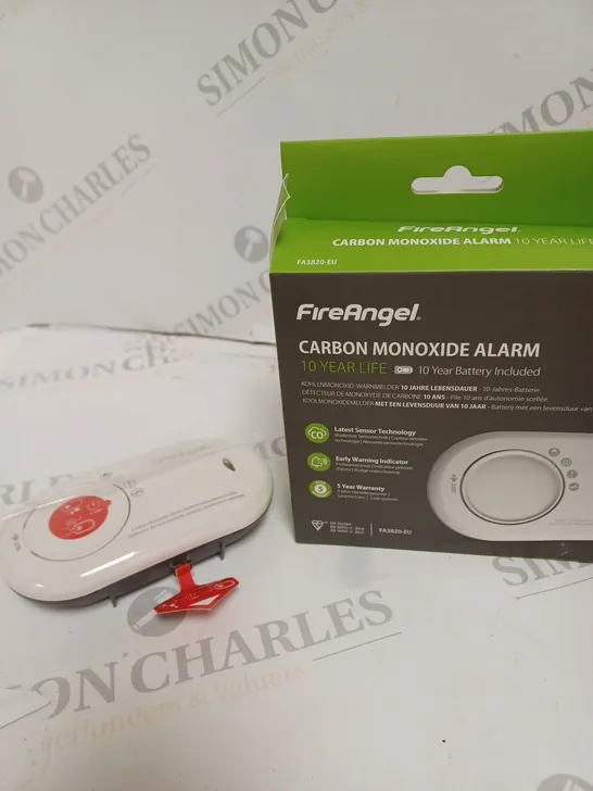 BOXED FIREANGEL CARBON MONOXIDE ALARM 