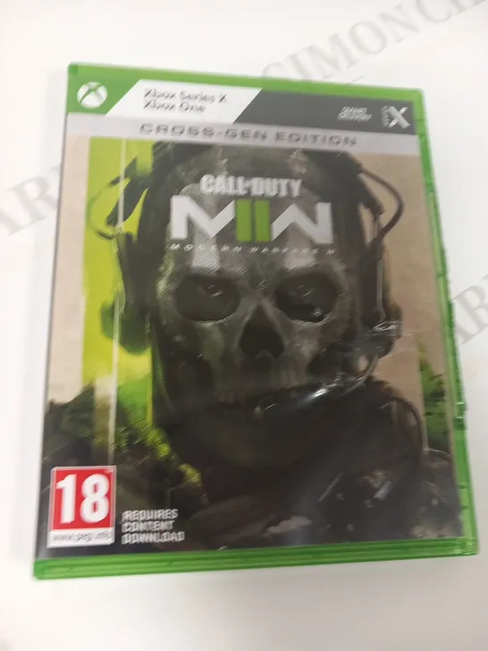 X BOX SERIES X XBOX ONE CROSS-GEN EDITION CALL OF DUTY MODERN WARFARE