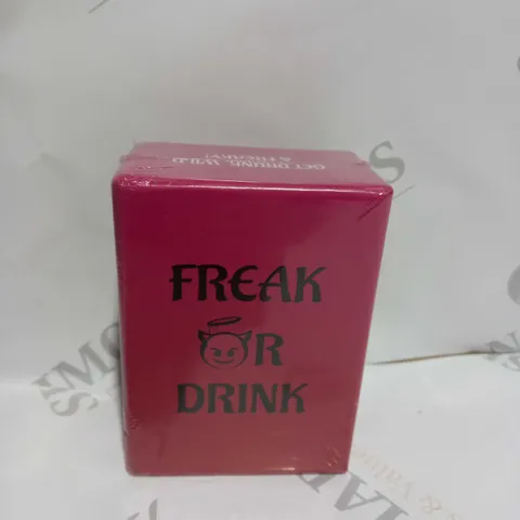 FREAK OR DRINK CARD GAME