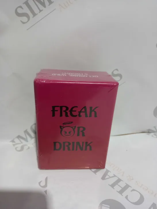 FREAK OR DRINK CARD GAME