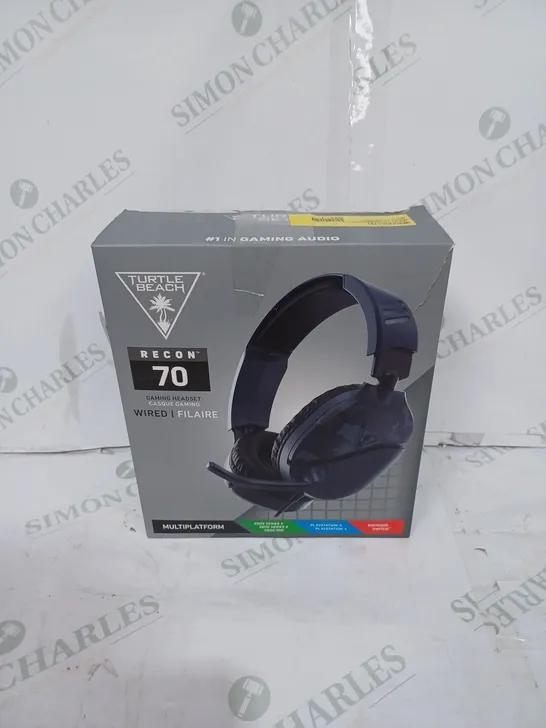 TURTLE BEACH RECON 70 MULTIPLATFORM GAMING HEADSET 