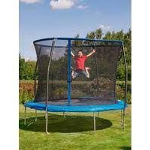 BOXED SPORTSLINE 12FT BOUNCE PRO TRAMPOLINE WITH ENCLOSURE