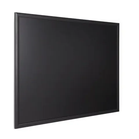 BOXED WALL MOUNTED CHALK BOARD 121.92cm - 182.88cm