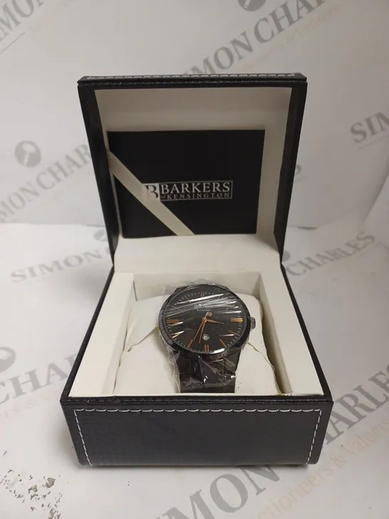 BOXED BARKERS OF KENSINGTON ENTOURAGE ROSE WATCH