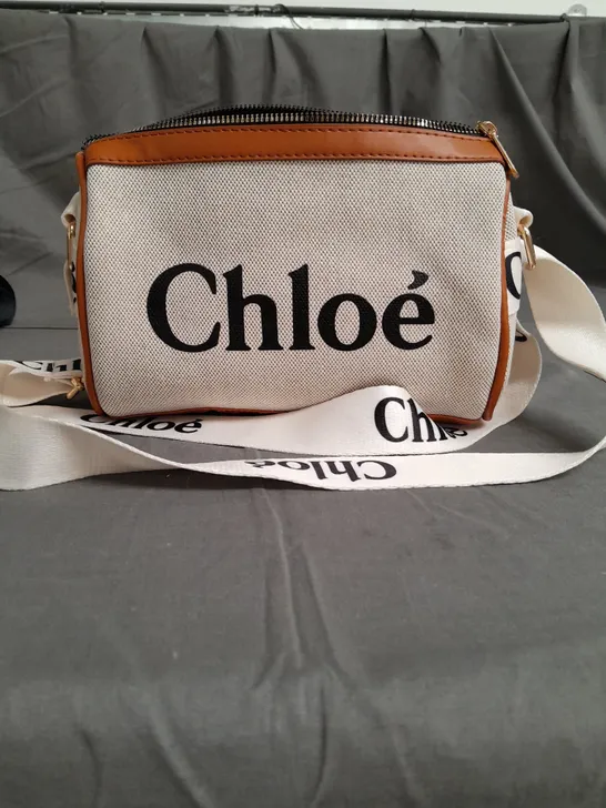 CHLOE SMALL CREAM HANDBAG