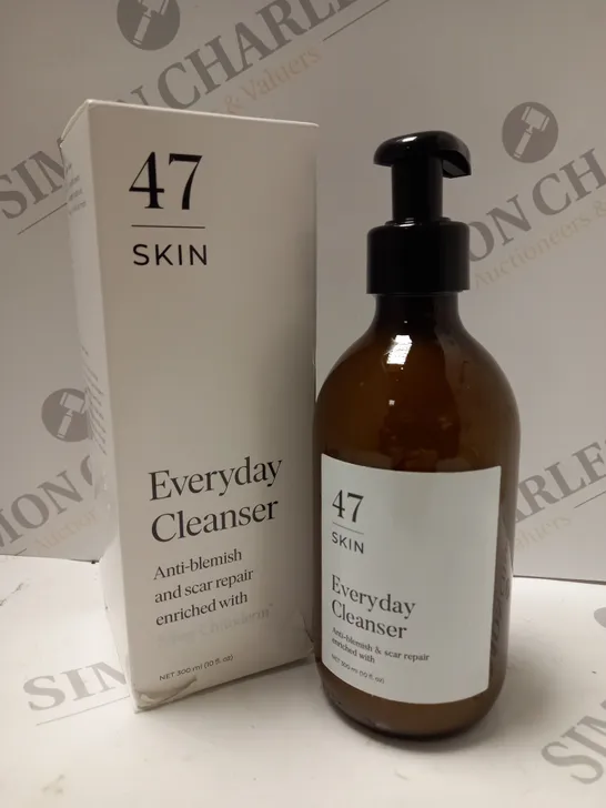 47SKIN EVERYDAY CLEANSER ANTI-BLEMISH AND SCAR REPAIR ENRICHED WITH SILVER CHITODERM 300ML