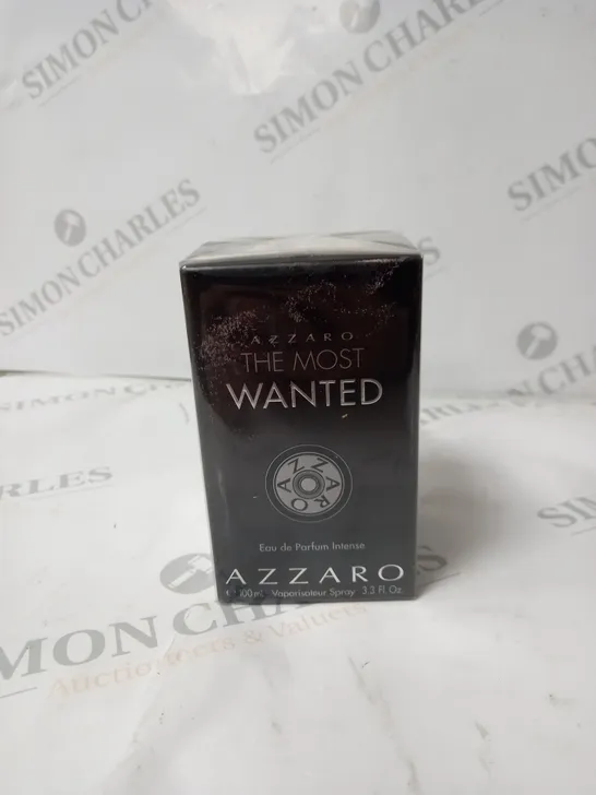 AZZARO THE MOST WANTED EAU DE PARFUM INTENSE 100ML - SEALED