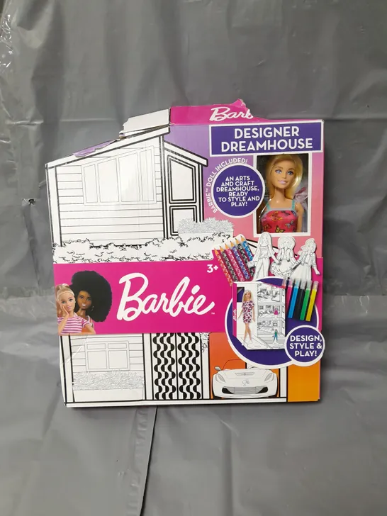 BARBIE DESIGNER DREAM HOUSE WITH DOLL RRP £15.99