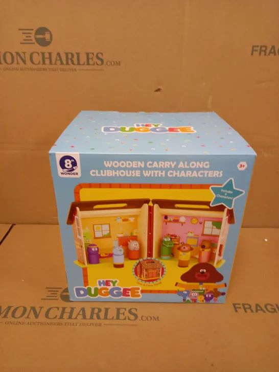 HEY DUGGEE CARRY ALONG HOUSE WITH CHARACTERS and Baby Born Junior 3-In-1 Pram RRP £60