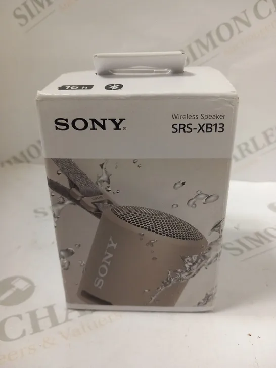 BOXED SONY WIRELESS SPEAKER SRS-XB13