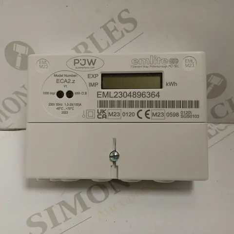 EMLITE ECA2.Z SINGLE PHASE ENERGY METER