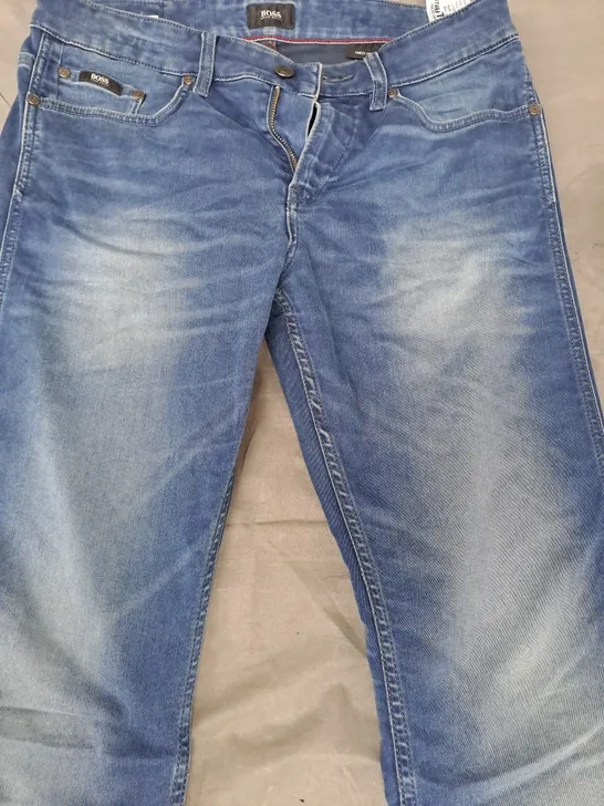 BOSS SLIM-FIT JEANS IN BLUE SIZE 32/32