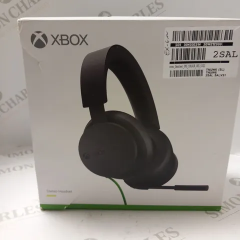 BOXED X BOX STEREO HEADSET