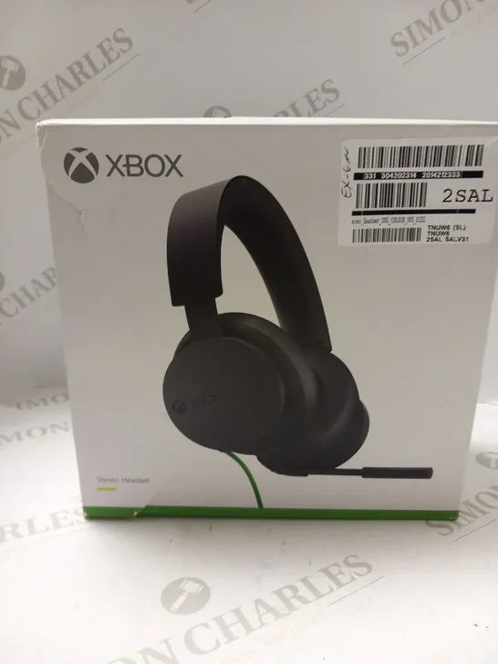 BOXED X BOX STEREO HEADSET