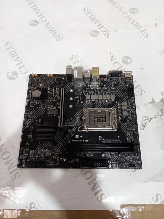 BOXED MSI PRO H610M-B DR4 INTEL MOTHERBOARD