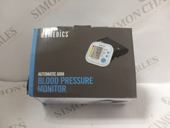 BOXED HOMEDICS AUTOMATIC ARM BLOOD PRESSURE MONITOR