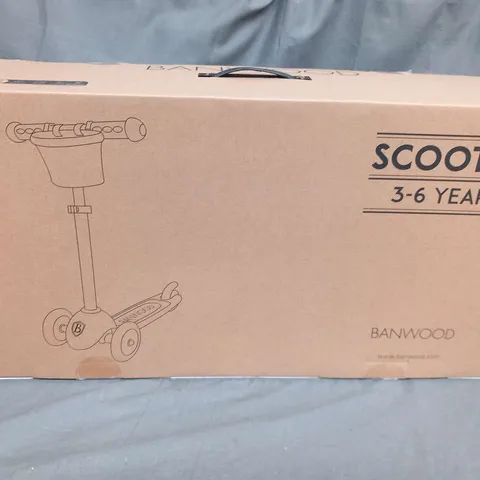 BOXED BANWOOD SCOOTER 3-6 YEARS