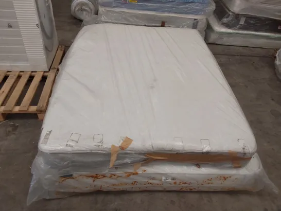 QUALITY BAGGED 4'6" DUAL LAYER 600 HYBRID MATTRESS 