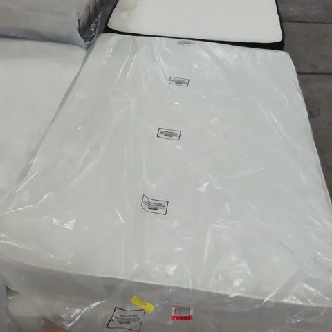 QUALITY BAGGED MEMORY FOAM OPEN COIL DOUBLE 4'6" MATTRESS