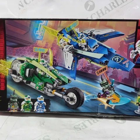 LEGO NINJAGO 71709 JAY AND LLOYD'S VELOCITY RACERS