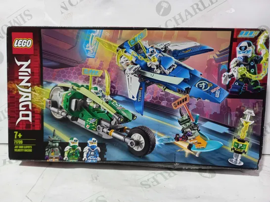 LEGO NINJAGO 71709 JAY AND LLOYD'S VELOCITY RACERS