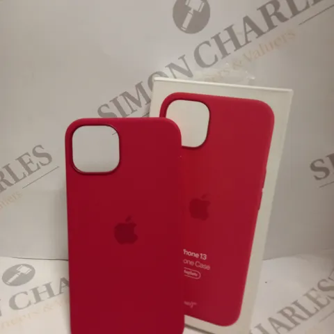 BOXED APPLE IPHONE 13 MAGSAFE SILICONE CASE IN RED