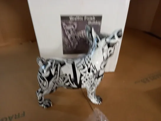 GRAFFITI FRENCG BULLDOG - 20CM TALL