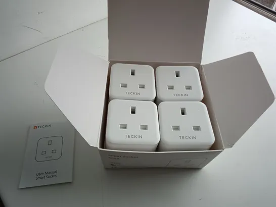 BOXED SET OF 4 TECKIN SP23 SMART SOCKETS