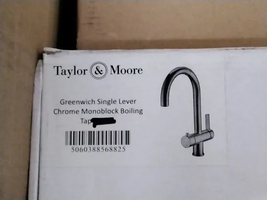 BOXED SINGLE LEVER CHROME MONOBLOCK BOILING TAP 