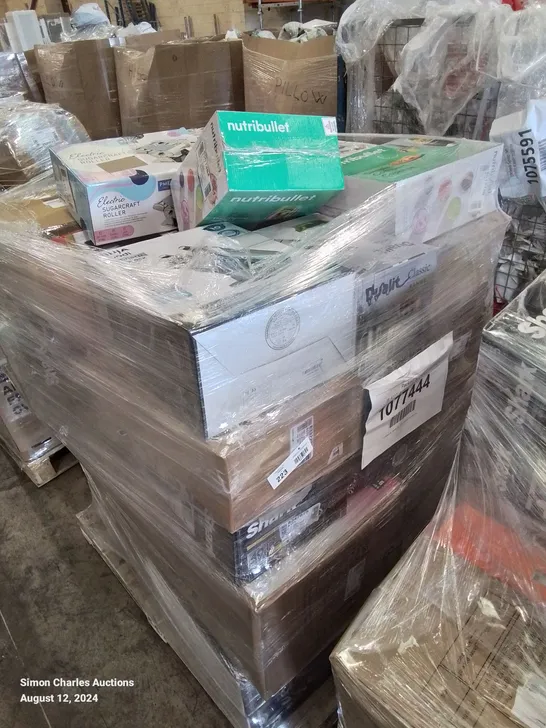 PALLET OF APPROXIMATELY 26 UNPROCESSED RAW RETURN HOUSEHOLD AND ELECTRICAL GOODS TO INCLUDE;