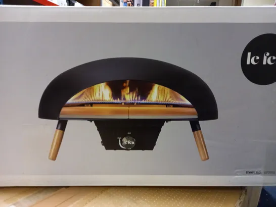 BOXED LE FEU TURTLE 2.0 PIZZA OVEN - COLLECTION ONLY