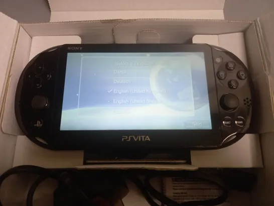 BOXED SONY PS VITA HANDHELD GAMES CONSOLE