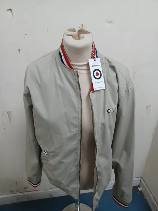 LAMBRETTA TRIPLE TIPPED MONKEY JACKET - M