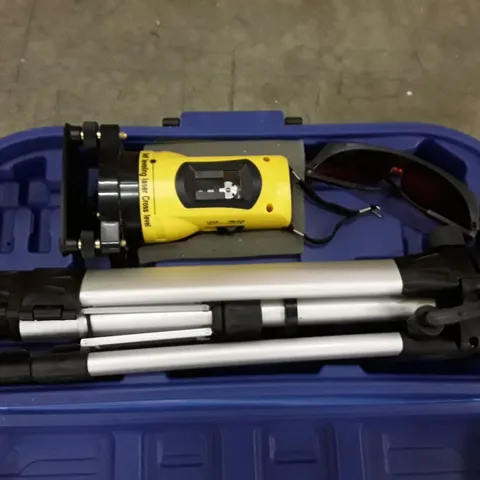 BOX CONTAINING 5 SELF LEVELLING LASER CROSS LEVEL 