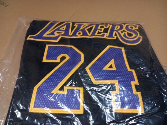 PACKAGED STYLE OF ADIDAS LAKERS 24 JERSEY - XXL