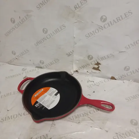 LE CREUSET 201822306 CAST IRON ROUND SKILLET