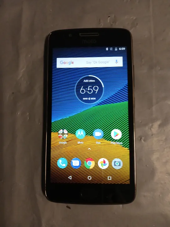 MOTOROLA MOTO G5 SMARTPHONE IN BLACK