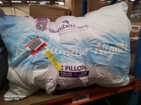 SET OF 4 SLUMBERDOWN PILLOWS 